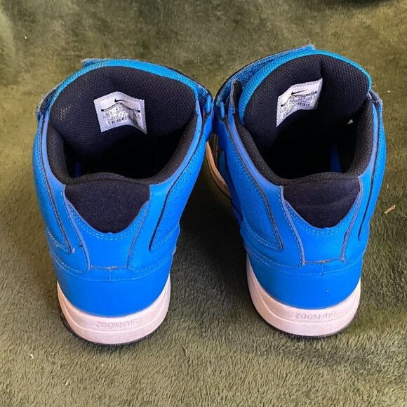 Nike Mens Zoom Morgan 2 Sneakers 10.5 Blue High Top Basketball Shoes 407360-044 - Picture 9 of 10